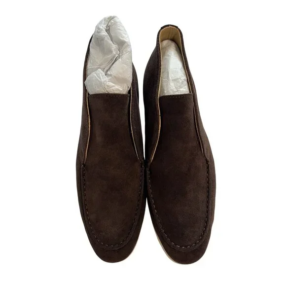Lovau Florence Loafer in Chocolate Vision Leather Milano Men main image 4